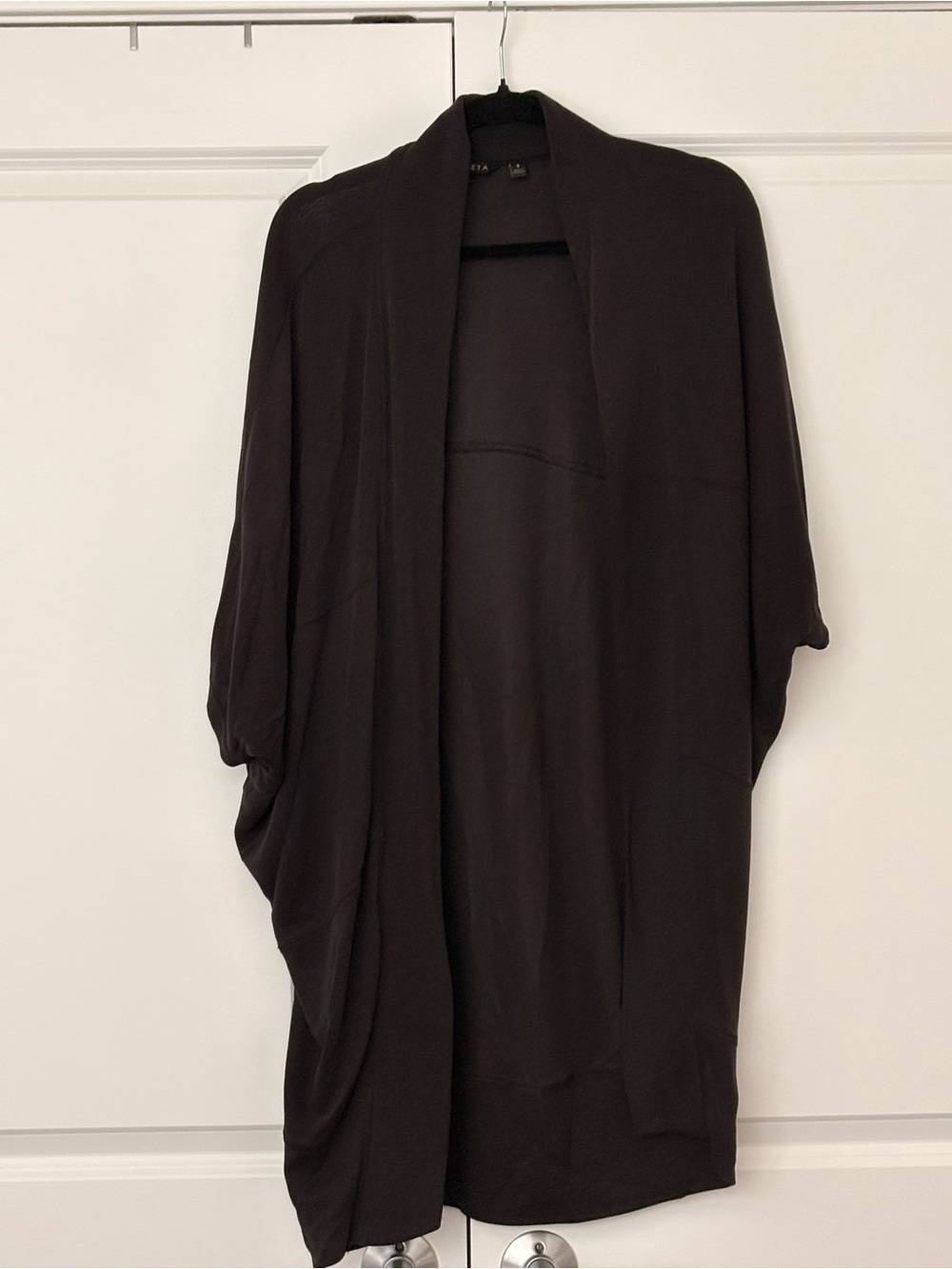Athleta Black Women's Lightweight Open Cardigan